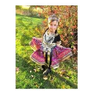 Hmong-American inspired outfit